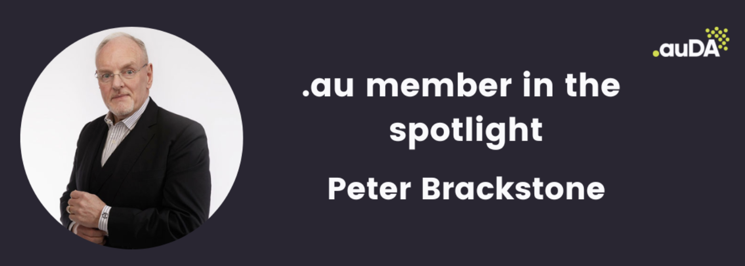 Peter Brackstone featured in auDA publication
